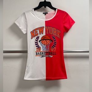 New York Mesh Baseball Short Sleeve Tee